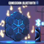 Máquina de boxeo inteligente con música Bluetooth, descompresión, lucha, fitness, boxeo en casa, objetivo de pared, entrenador de boxeo, accesorios de boxeo